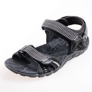 Мъжки сандали в черно с лепенка Булдозер К61230