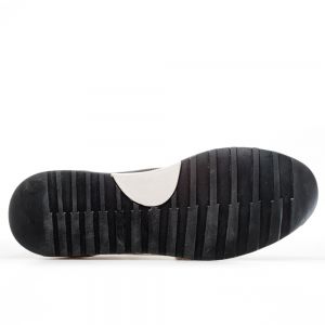 Мъжки черни кожени спортни обувки Булдозер К201072