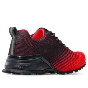 Спортни маратонки червено с черно Unisex  K30863