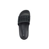 Черни мъжки чехли с надпис RUNNERS върху лентата К241-46101