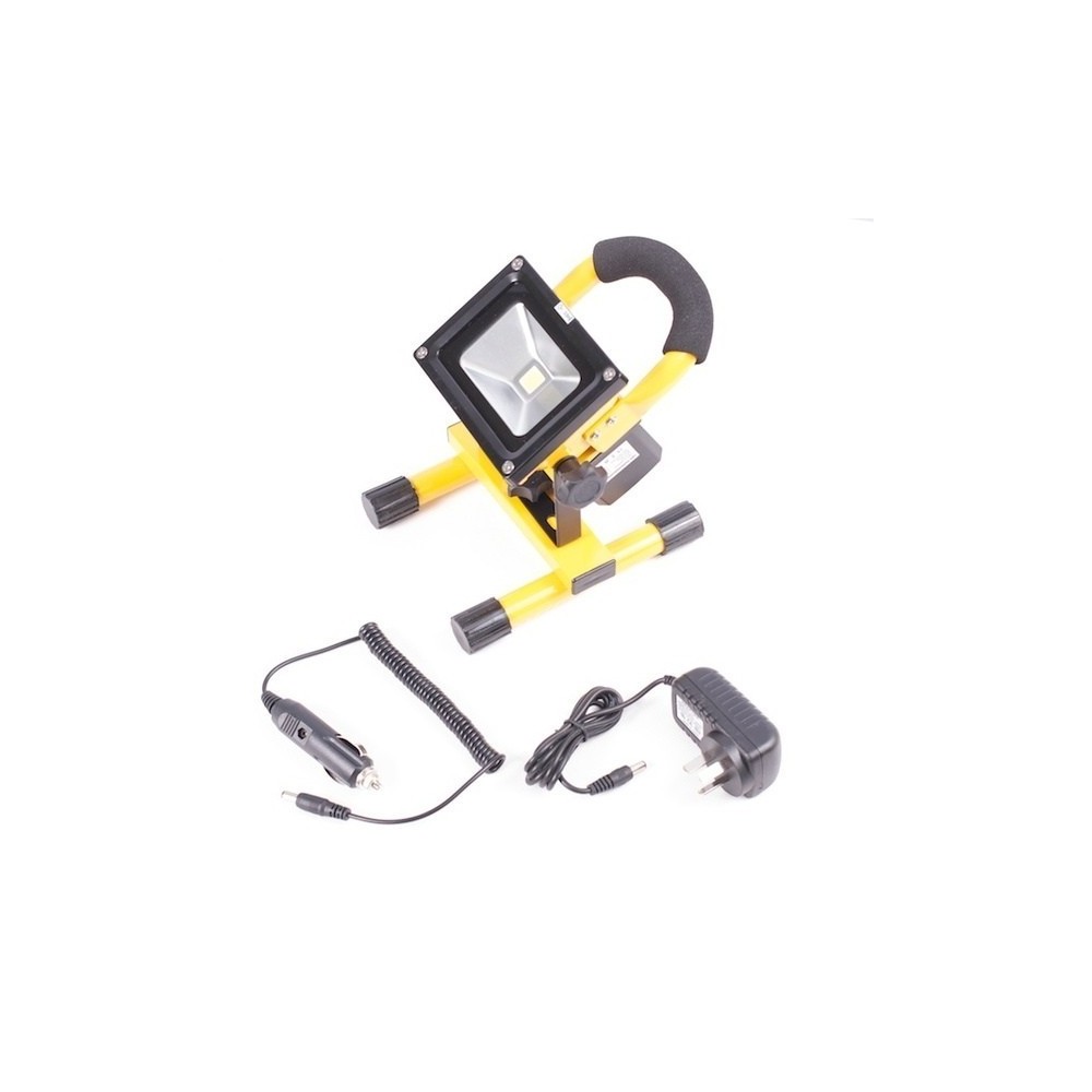 АКУМУЛАТОРЕН LED ПРОЖЕКТОР 10 ИЛИ 20W НА СТОЙКА - Image 4