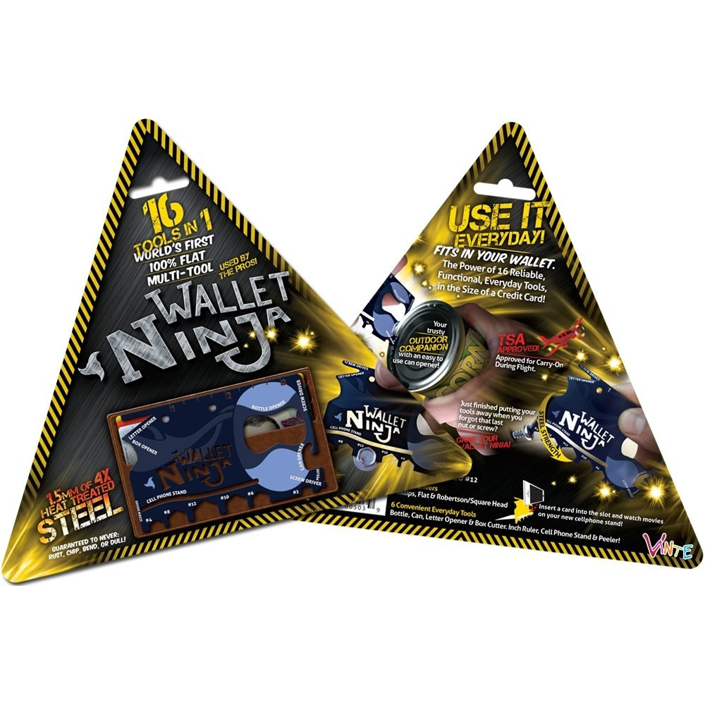 Нинджа - 18 в 1 мултифункционален инструмент кредитна карта - Image 4