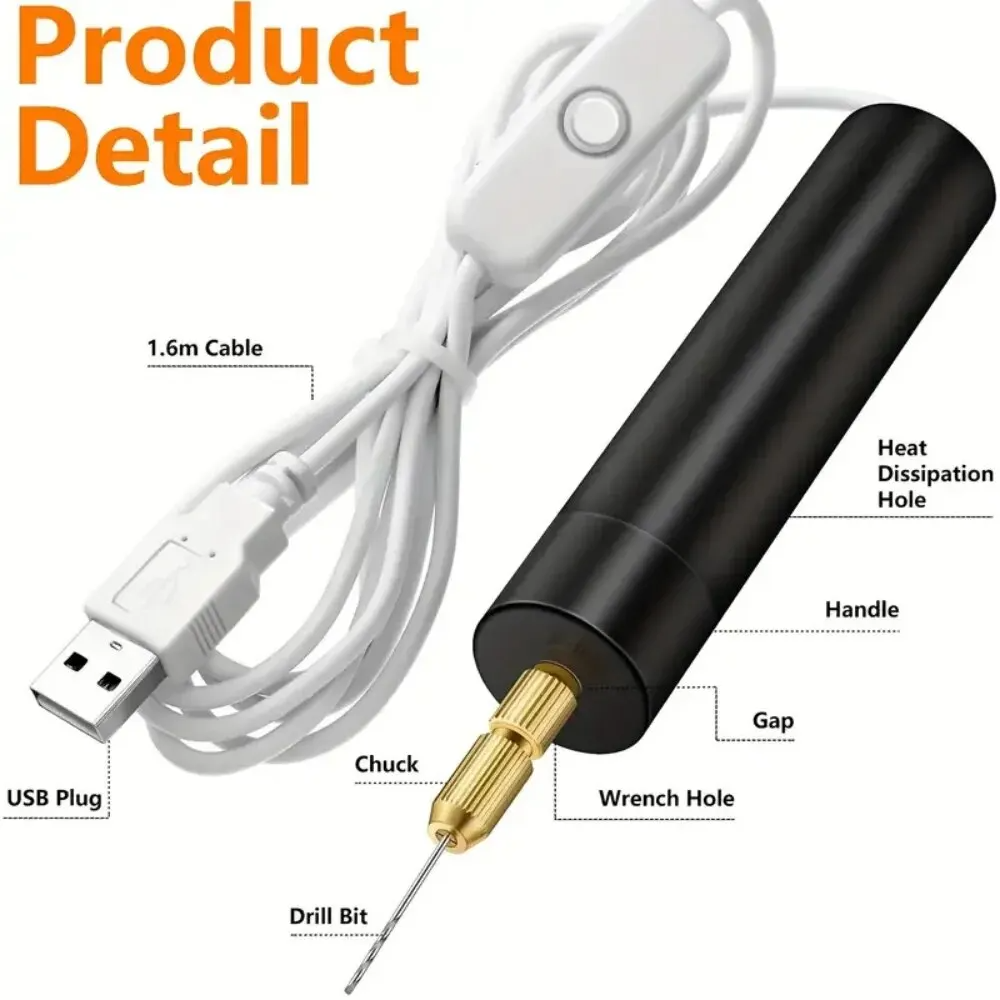Мини електрическа дрелка с USB кабел - Image 10