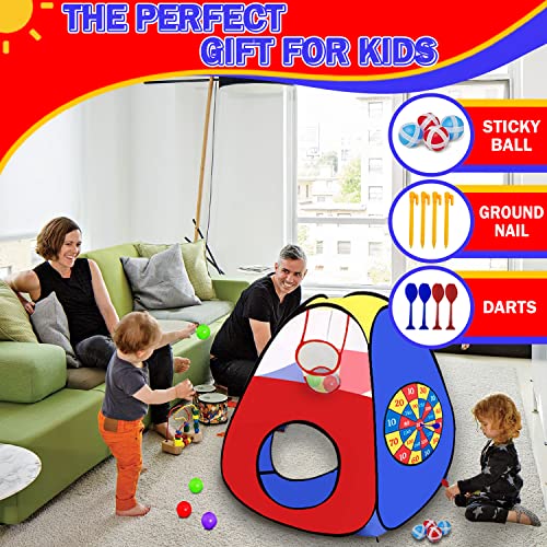 Многоцветен детски център за игра 4 в 1 с модулна конструкция - Image 4