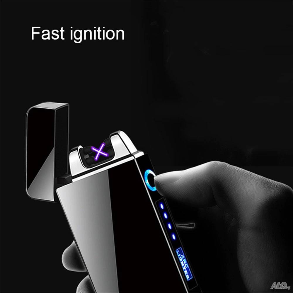 Модерна плазмена запалка зареждаща се през USB - Image 6