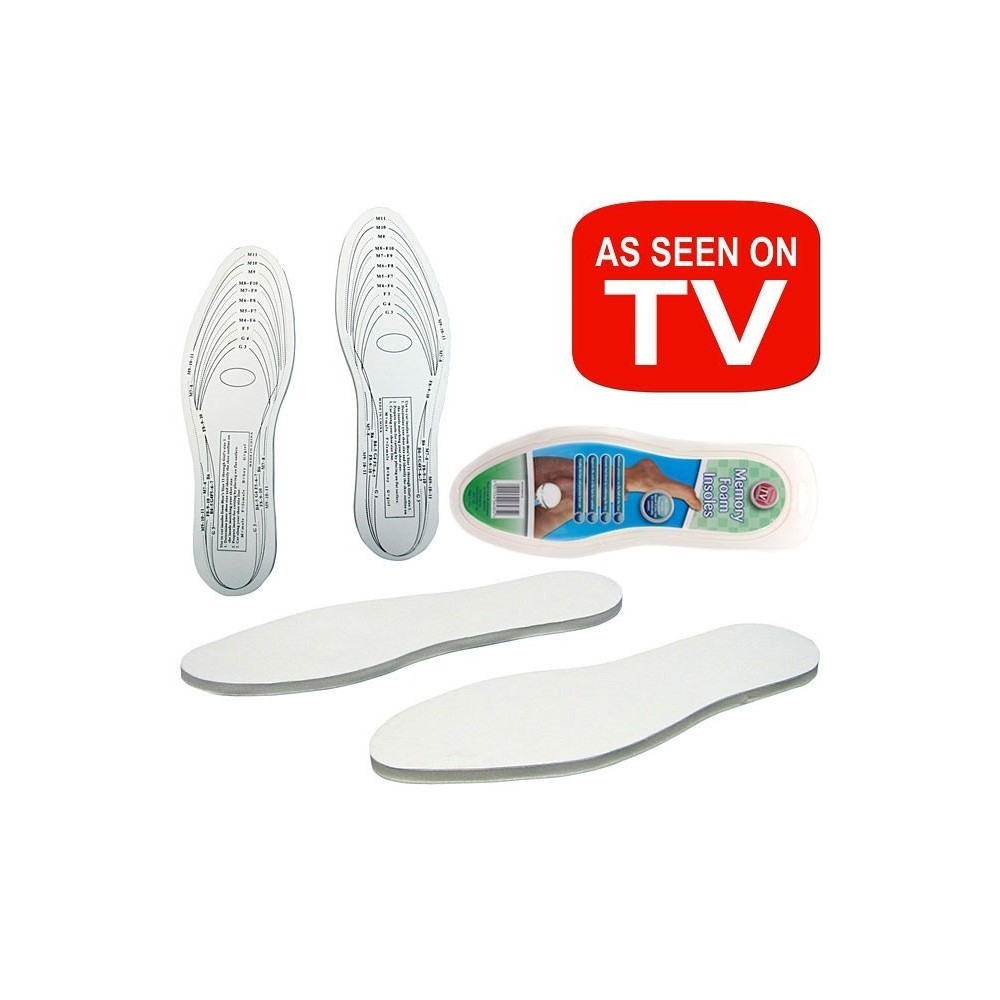 Анатомични стелки за обувки от мемори пяна Memory insoles