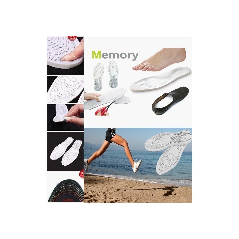 Анатомични стелки за обувки от мемори пяна Memory insoles - Image 3