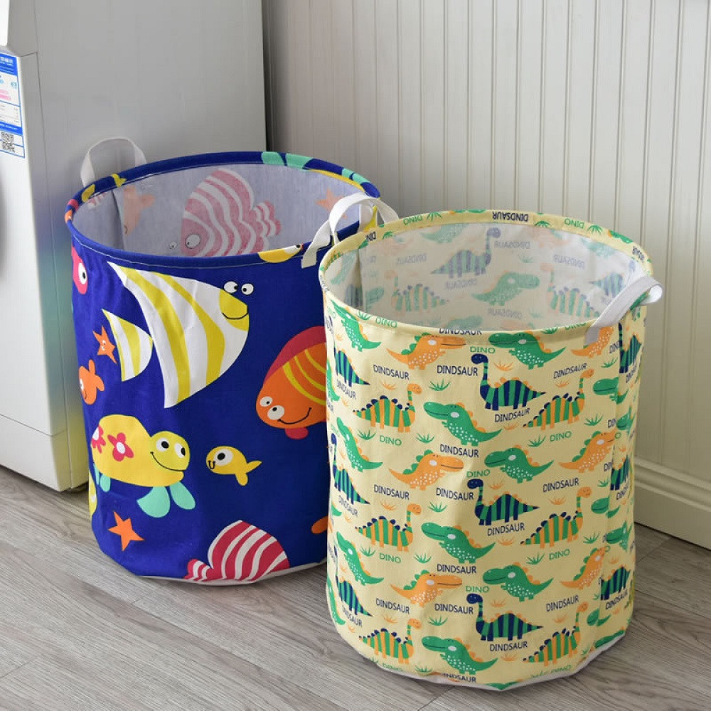 КРЪГЪЛ ДЕТСКИ КОШ ЗА ИГРАЧКИ - Image 7