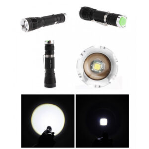 Акумулаторен CREE LED T6 фенер POLICE 800000W