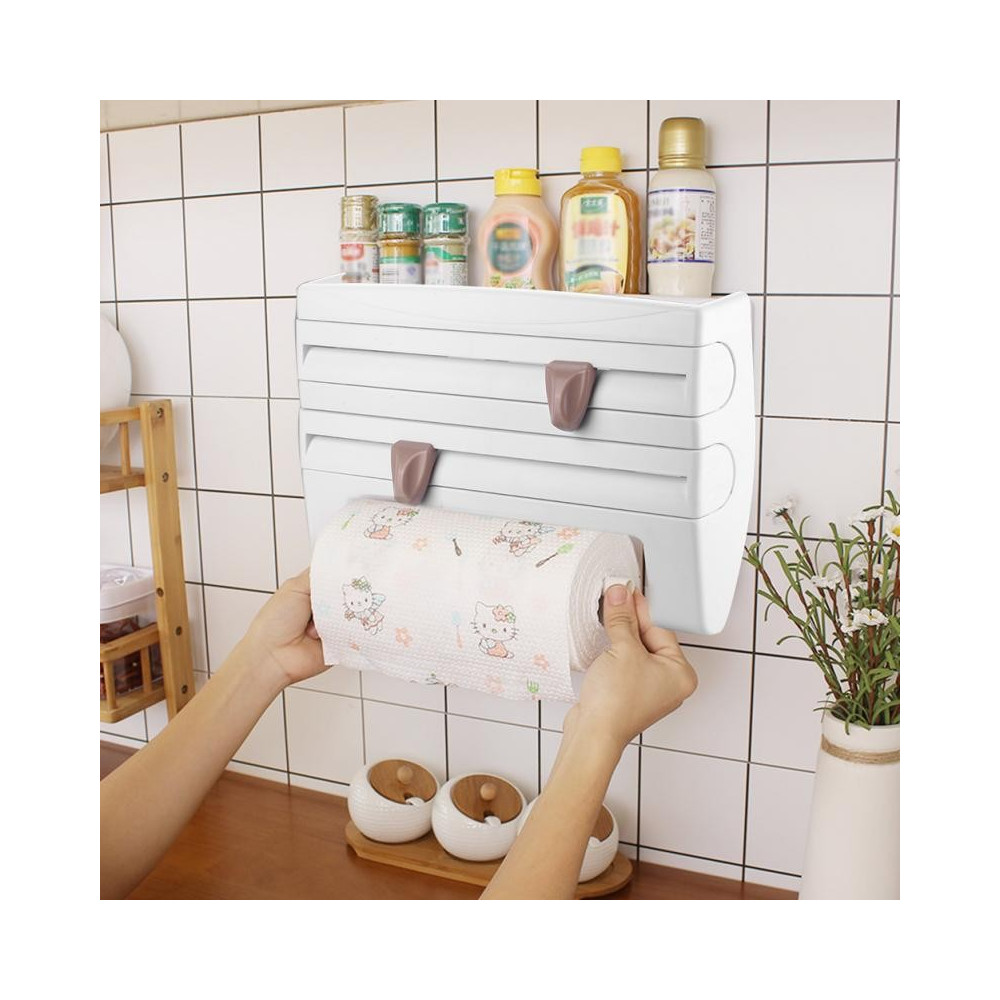 3 В 1 КУХНЕНСКИ ДИСПЕНСЪР ЗА ХАРТИЯ И ФОЛИО TRIPLE PAPER - Image 5