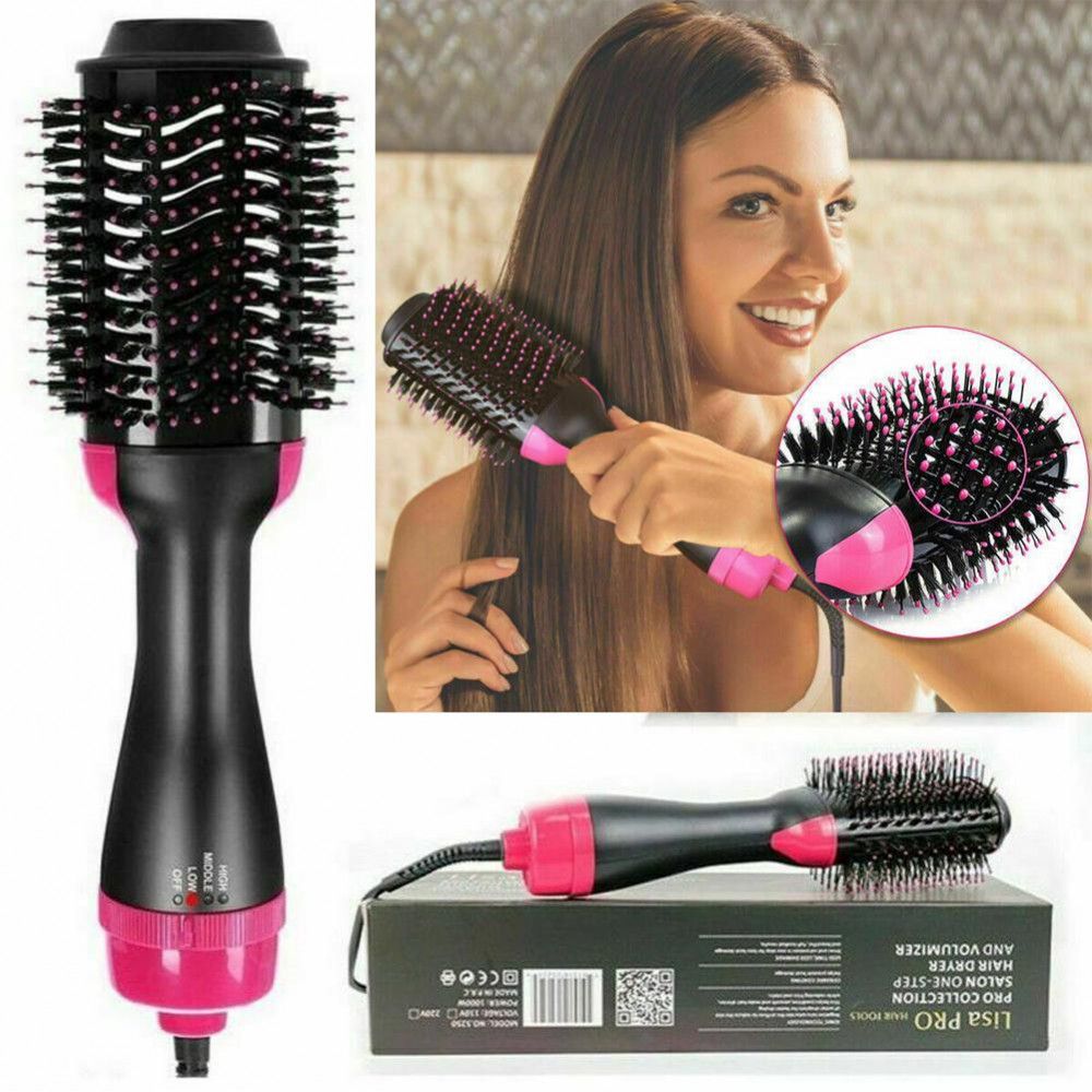 Електрическа четка за коса, Onestep 1000 W, Сушене, Изправяне, 2в1 - Image 3