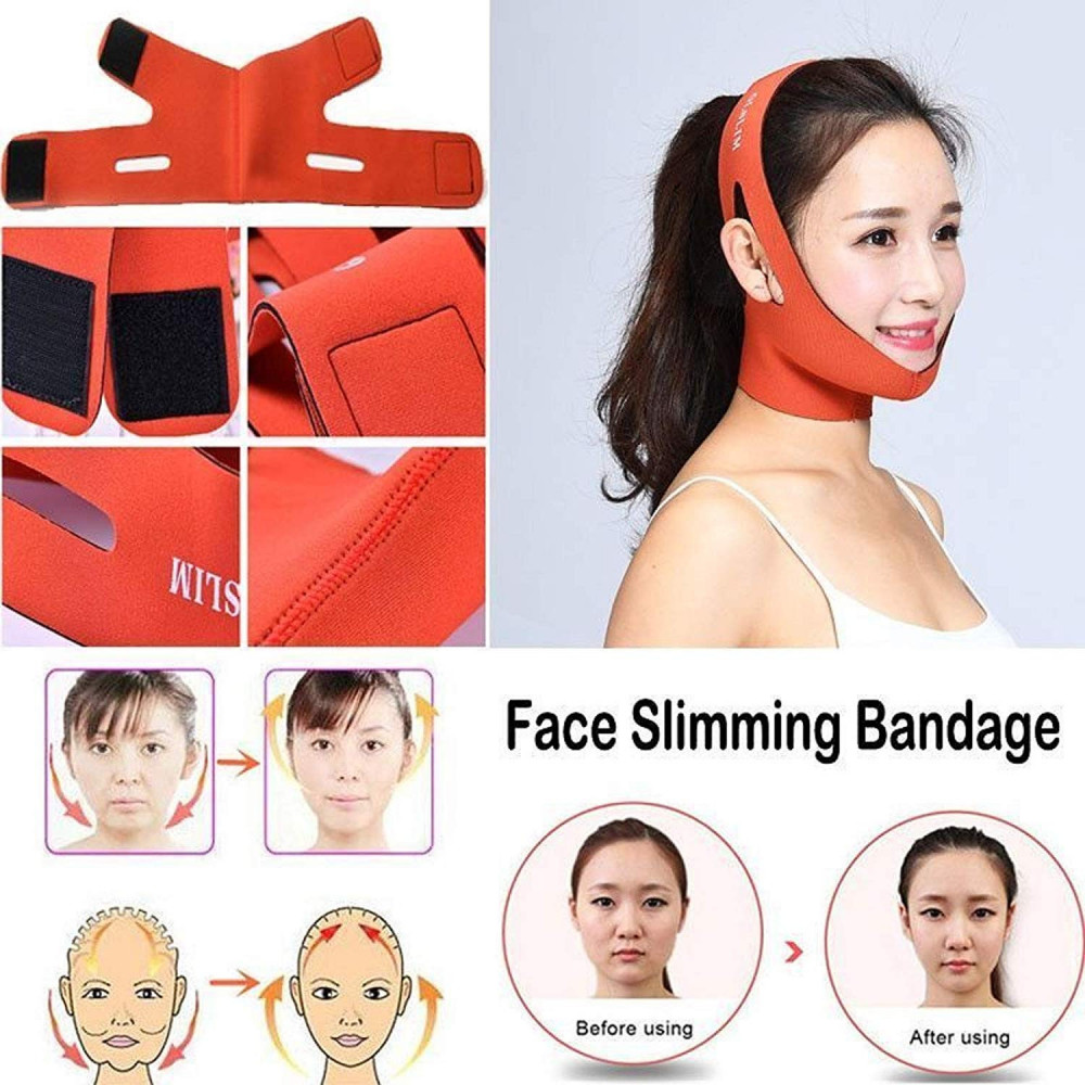 Лифт лента за лице, повдигане и премахване на двойна брадичка FACE LIFT UP BELT - Image 8
