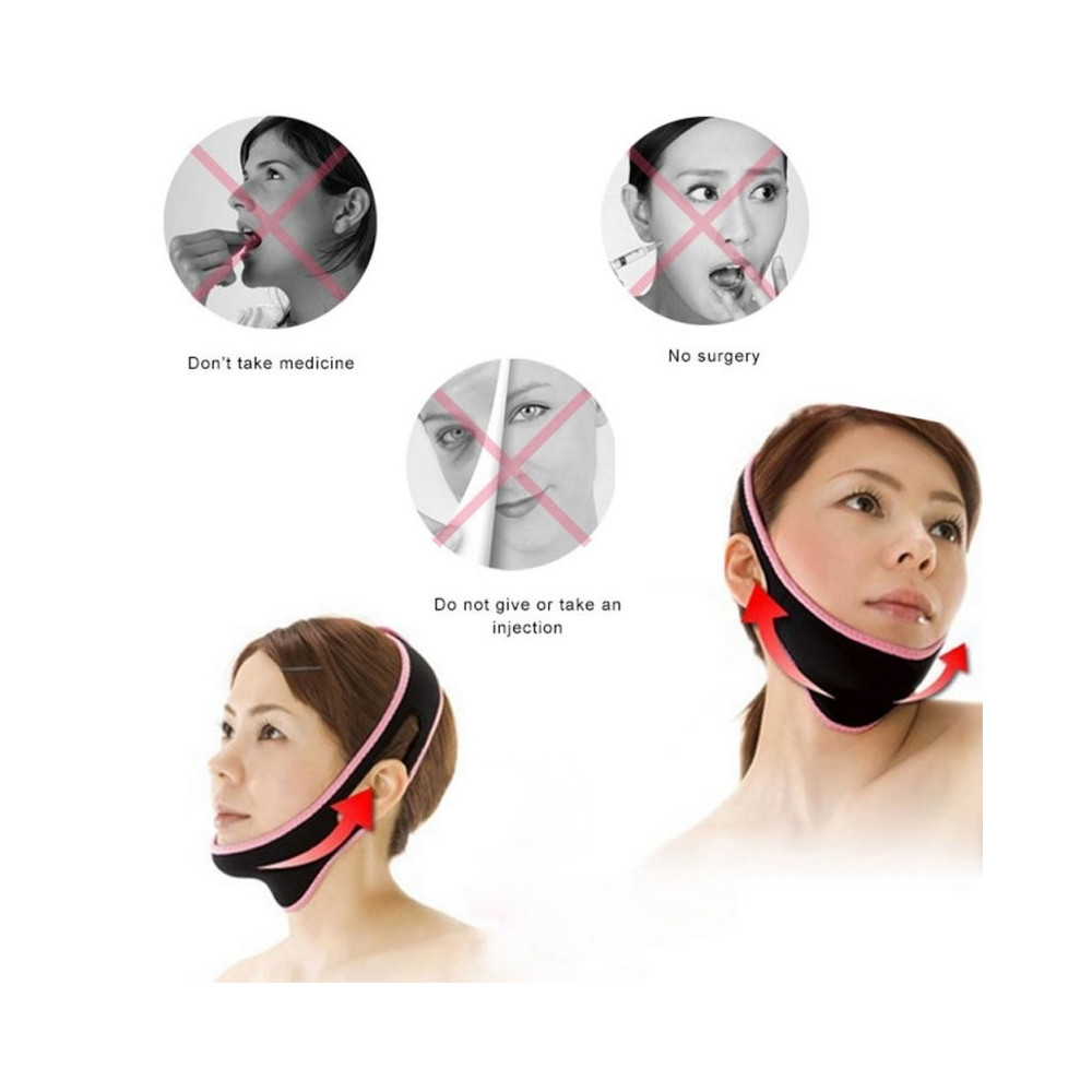 Лифт лента за лице, повдигане и премахване на двойна брадичка FACE LIFT UP BELT