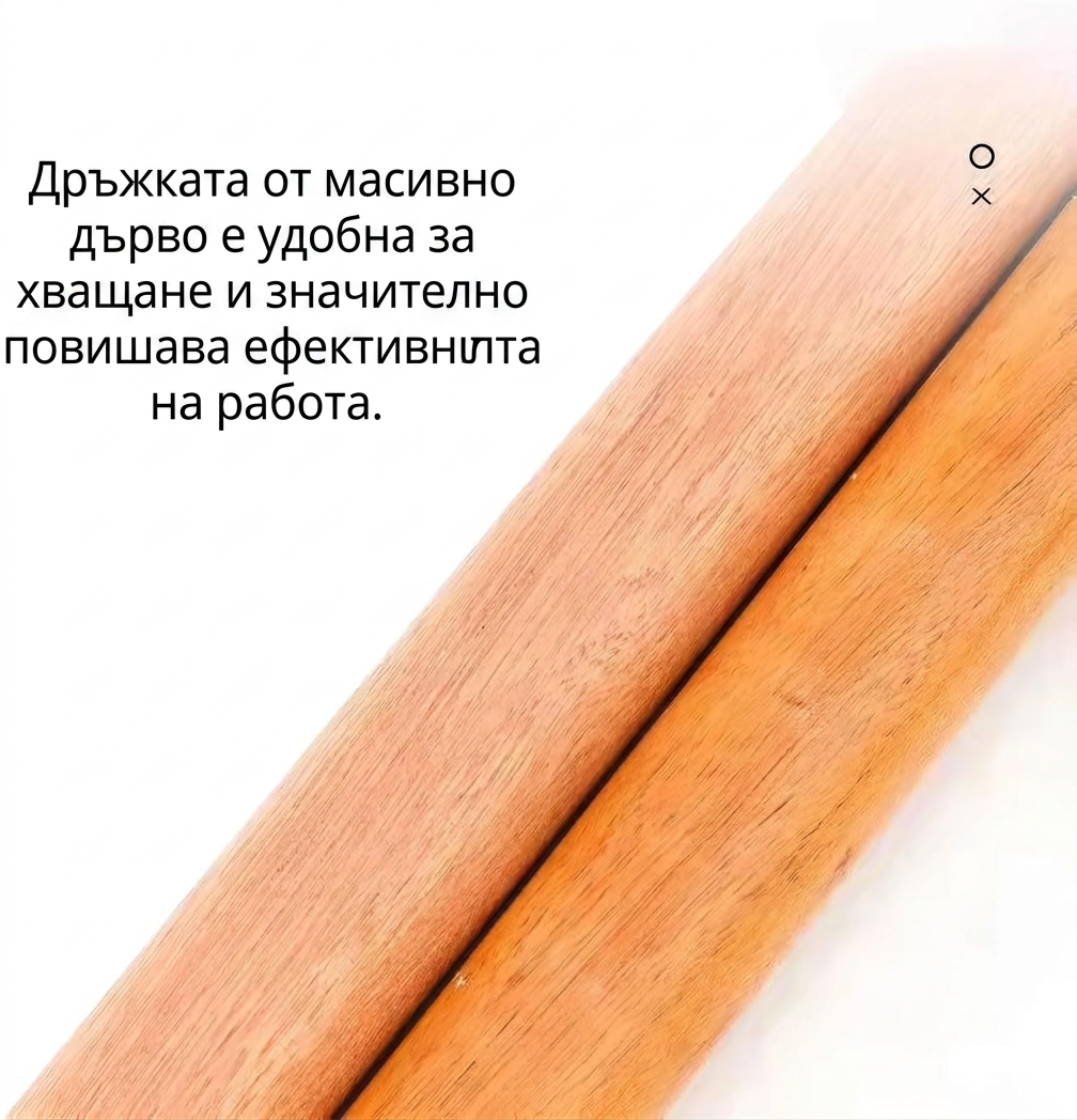 Универсална дървена дръжка за инструменти с диаметър 3 см - Image 3