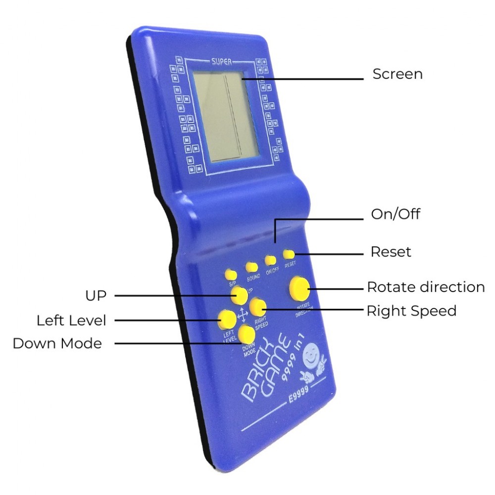 Ретро конзола Тетрис с 9999 игри - Image 4