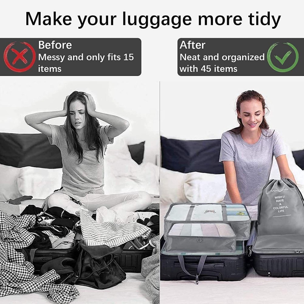 Комплект органайзери за куфари 10 в 1 - Image 17