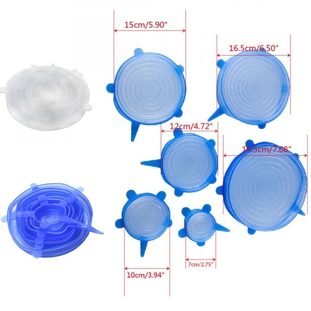 СЕТ СИЛИКОНОВИ КАПАЦИ 6 БР - Image 7