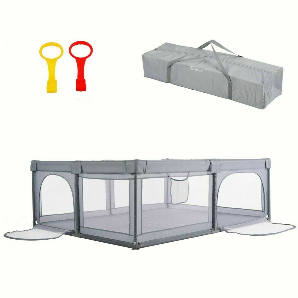 Сглобяема детска кошара за игра 120х180см. - Image 11