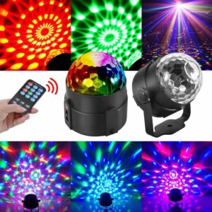 LED парти лампа проектор с дистанционно 9W