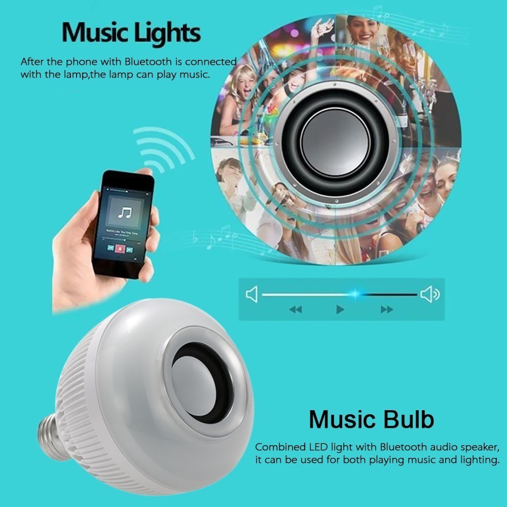 Смарт крушка с Bluetooth управление и високоговорител - Image 4