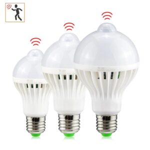 LED КРУШКА СЪС СЕНЗОР ЗА ДВИЖЕНИЕ E27