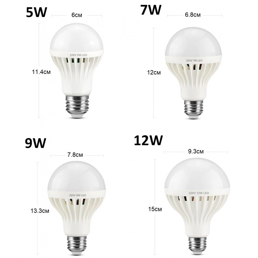 LED КРУШКА СЪС СЕНЗОР ЗА ДВИЖЕНИЕ E27 - Image 6