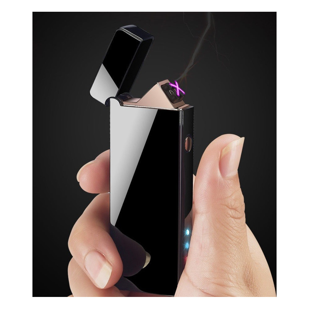 Луксозна Usb Запалка с двойна волтова дъга и Touch - Image 6