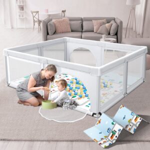 Просторна детска кошара за игра 1.5 х 2 метра