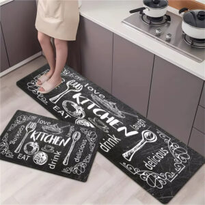 Стилни кухненски пътеки Vintage Kitchen сет от 2 броя