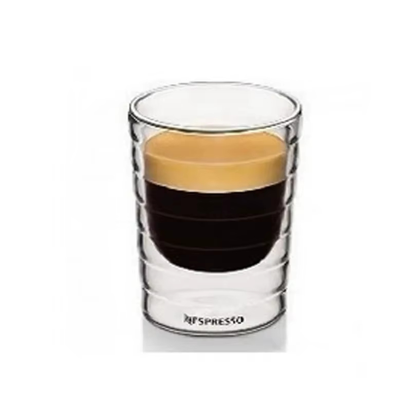 Двустенна Стъклена Чаша Nespresso 150 мл Термоизолираща за Кафе Lungo - Image 6