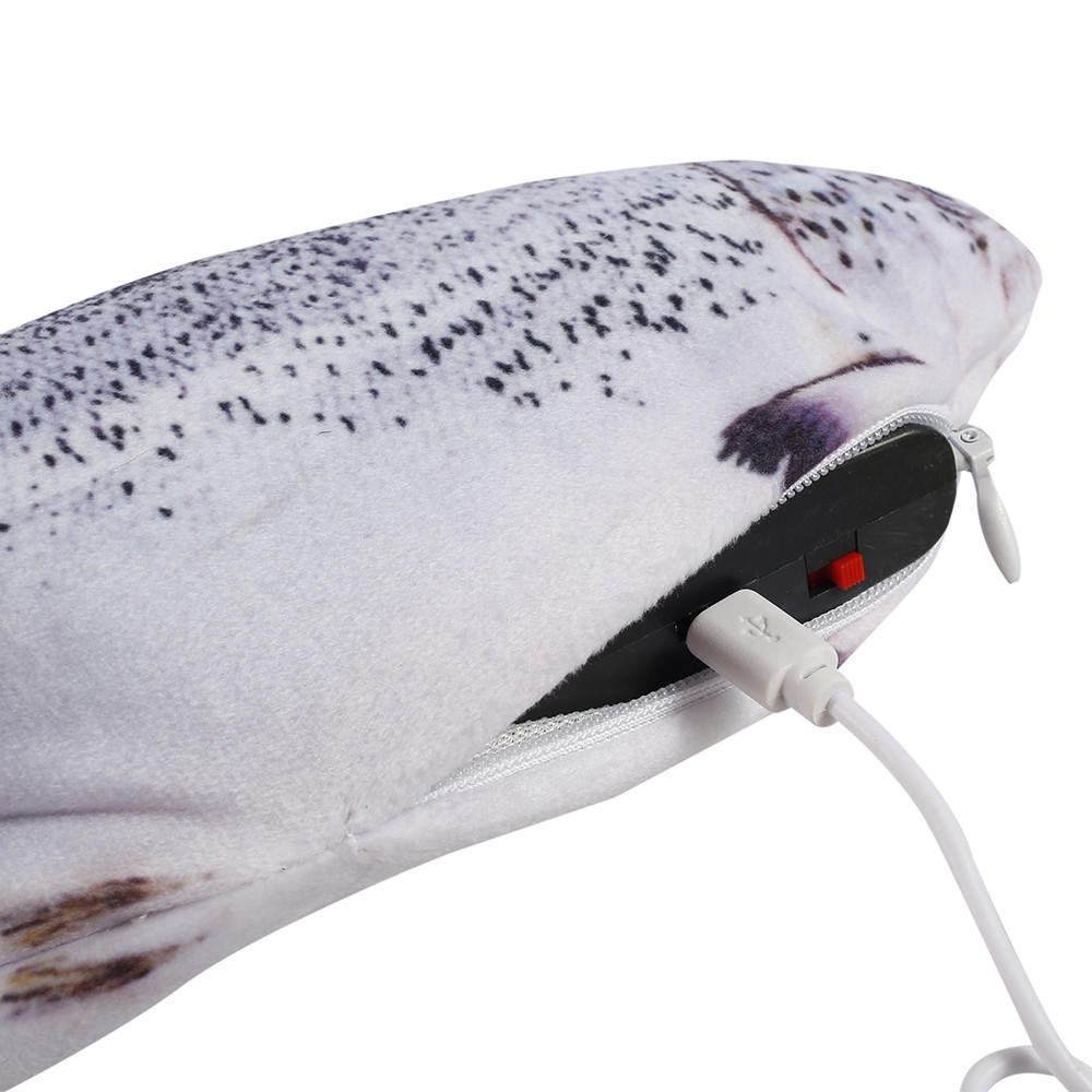 Мърдаща се играчка рибка за котки с USB батерия - Image 15