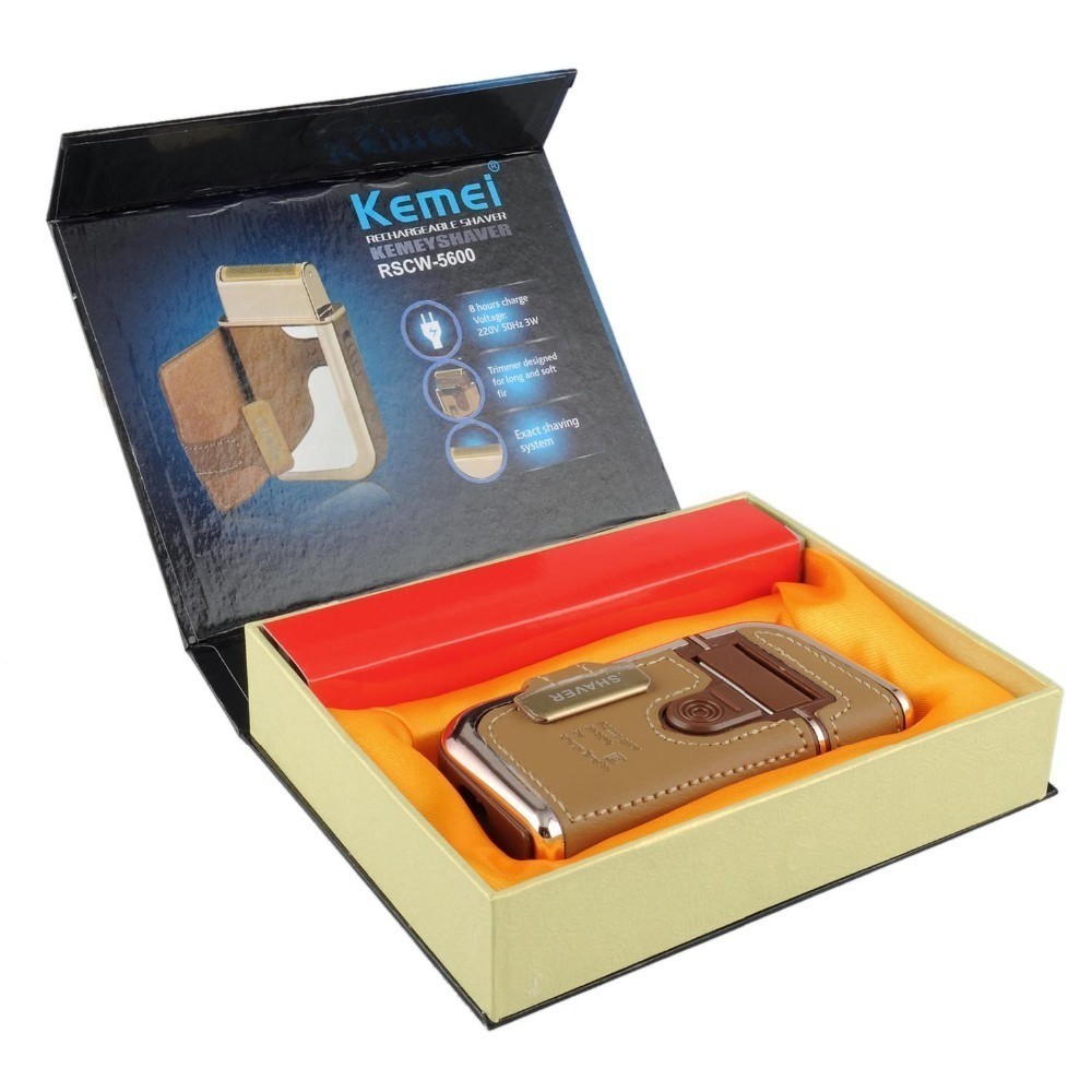 Мъжка самобръсначка тример Kemei KM-5600 - Image 5