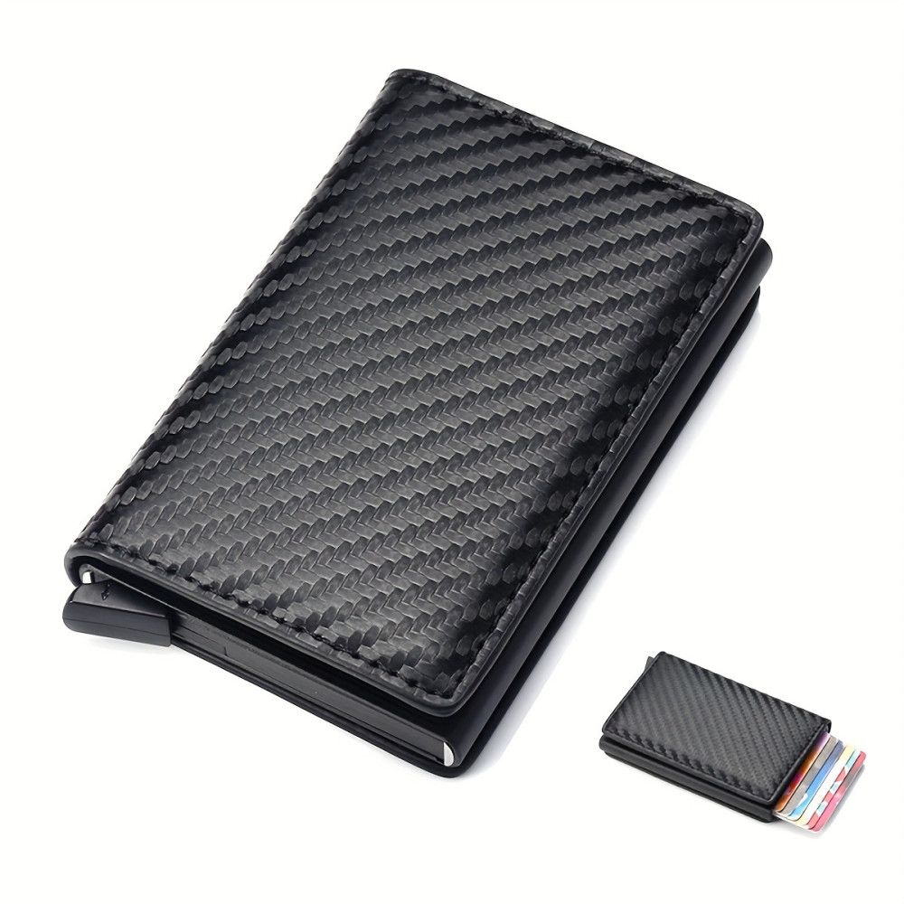 Портфейл с rfid защита - Карбонов - Image 3