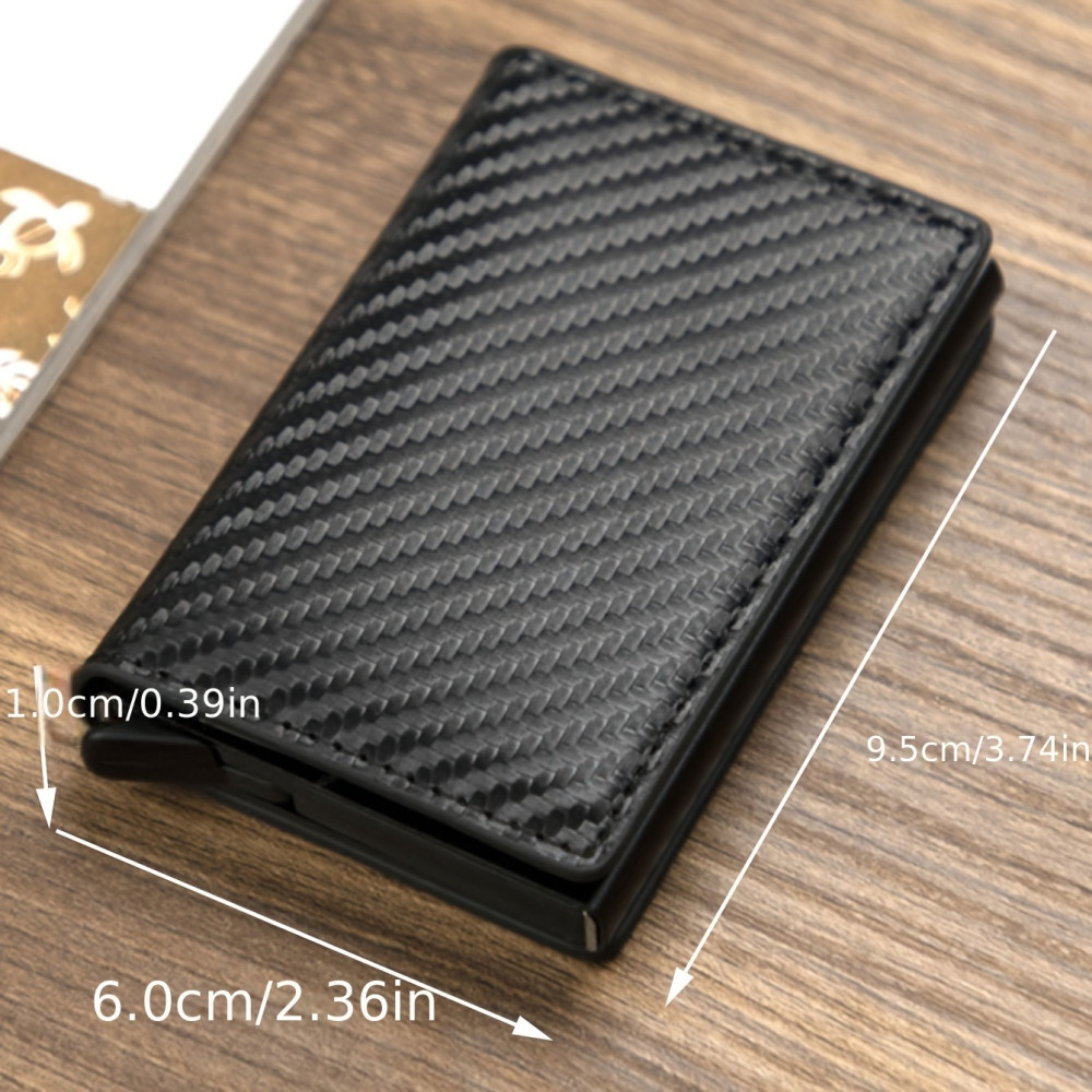 Портфейл с rfid защита - Карбонов - Image 5