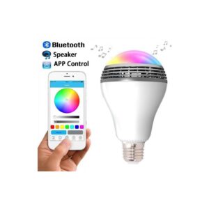 Цветна Bluetooth Smart LED Крушка с Високоговорител