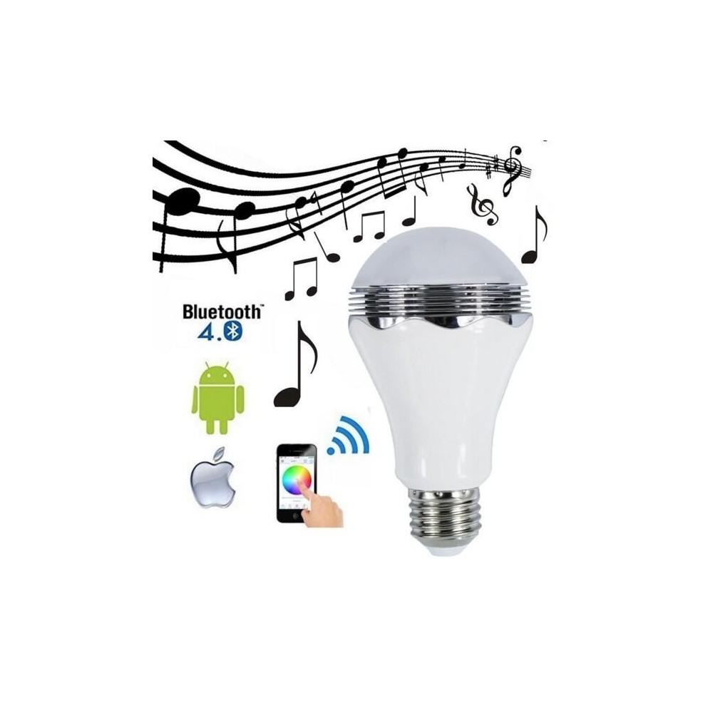 Цветна Bluetooth Smart LED Крушка с Високоговорител - Image 2