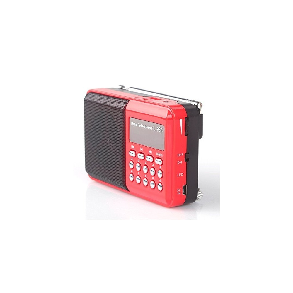 Портативно радио MP3, мощен високоговорител