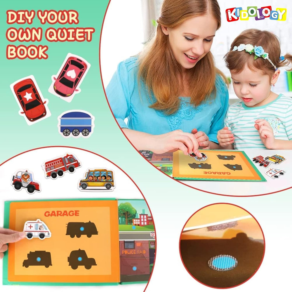 Монтесори книга за деца - QUIET BOOK - Image 6