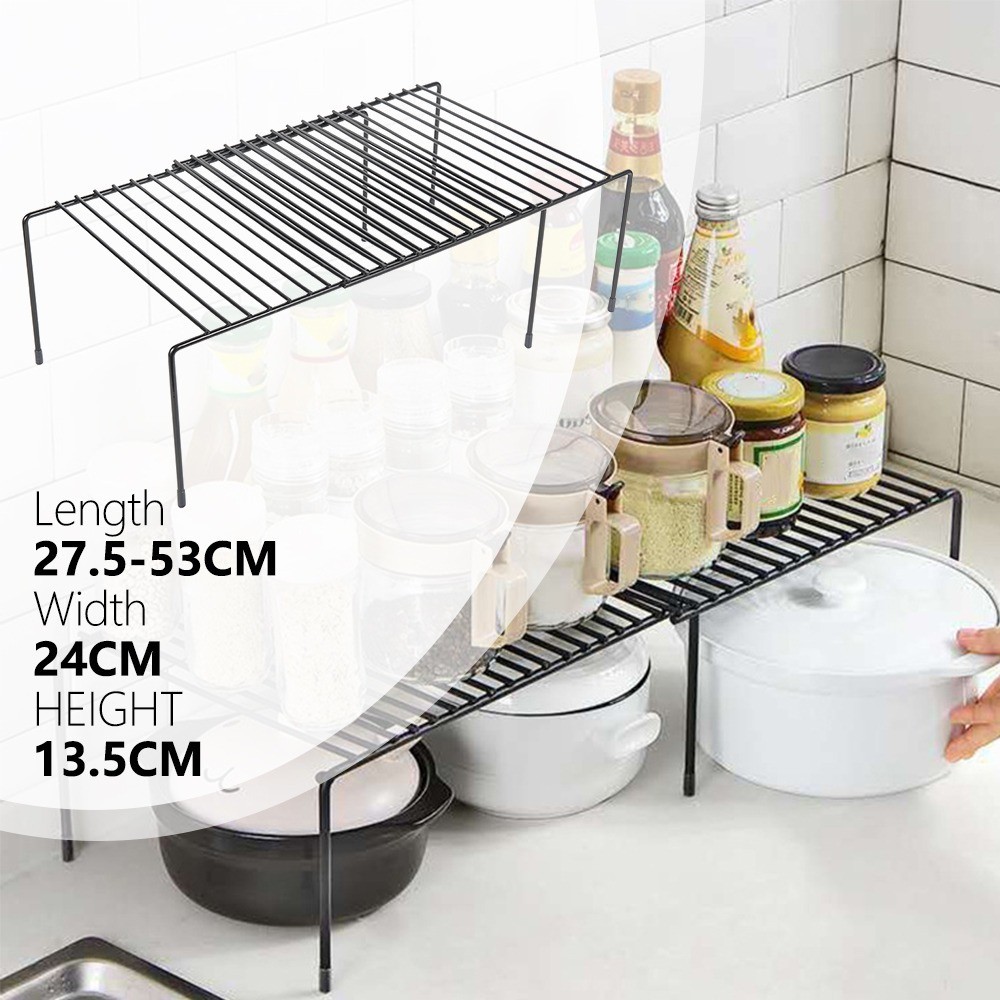 Органайзер рафт за кухненски шкаф, метален, 31 х 26 х 13 см - Image 12