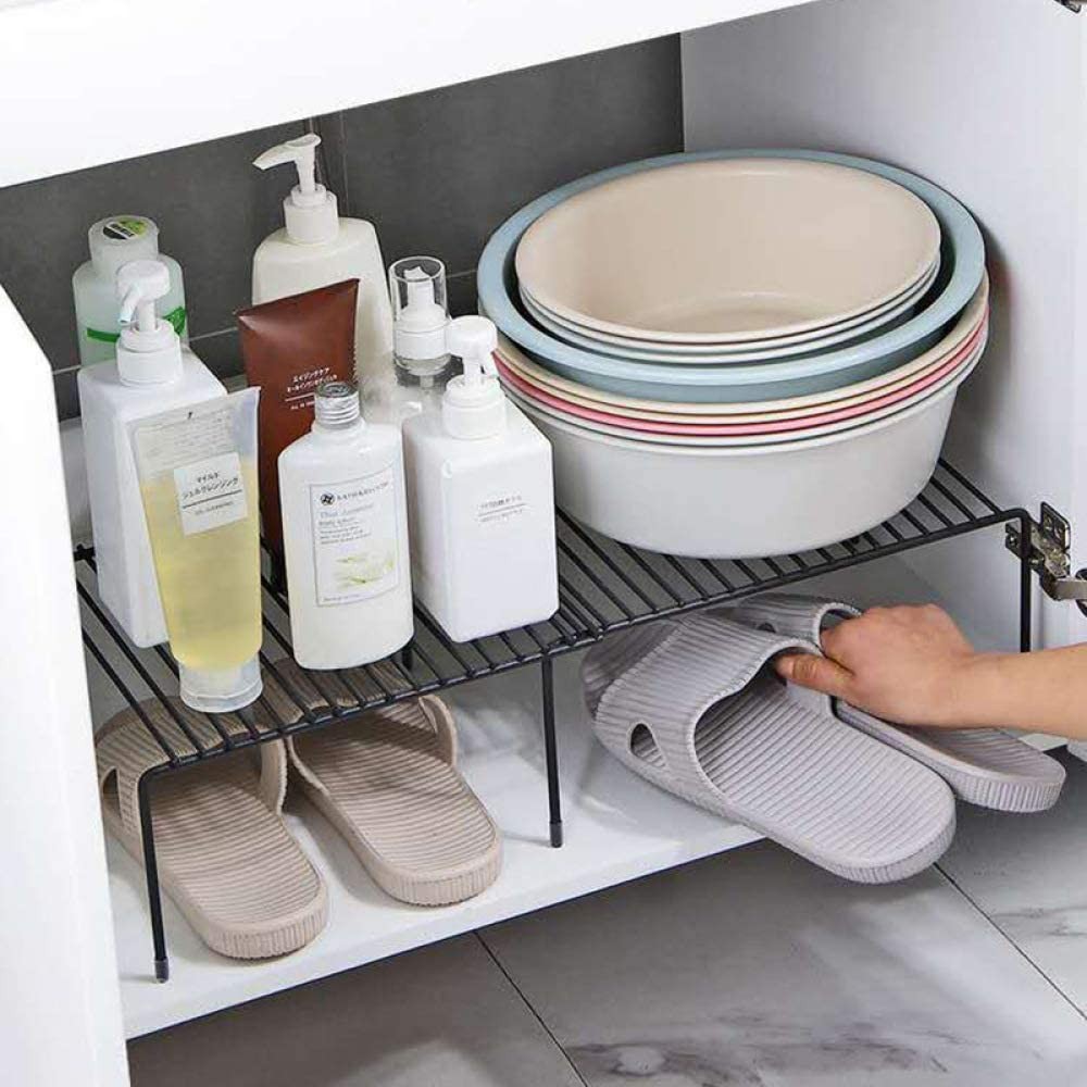 Органайзер рафт за кухненски шкаф, метален, 31 х 26 х 13 см - Image 11