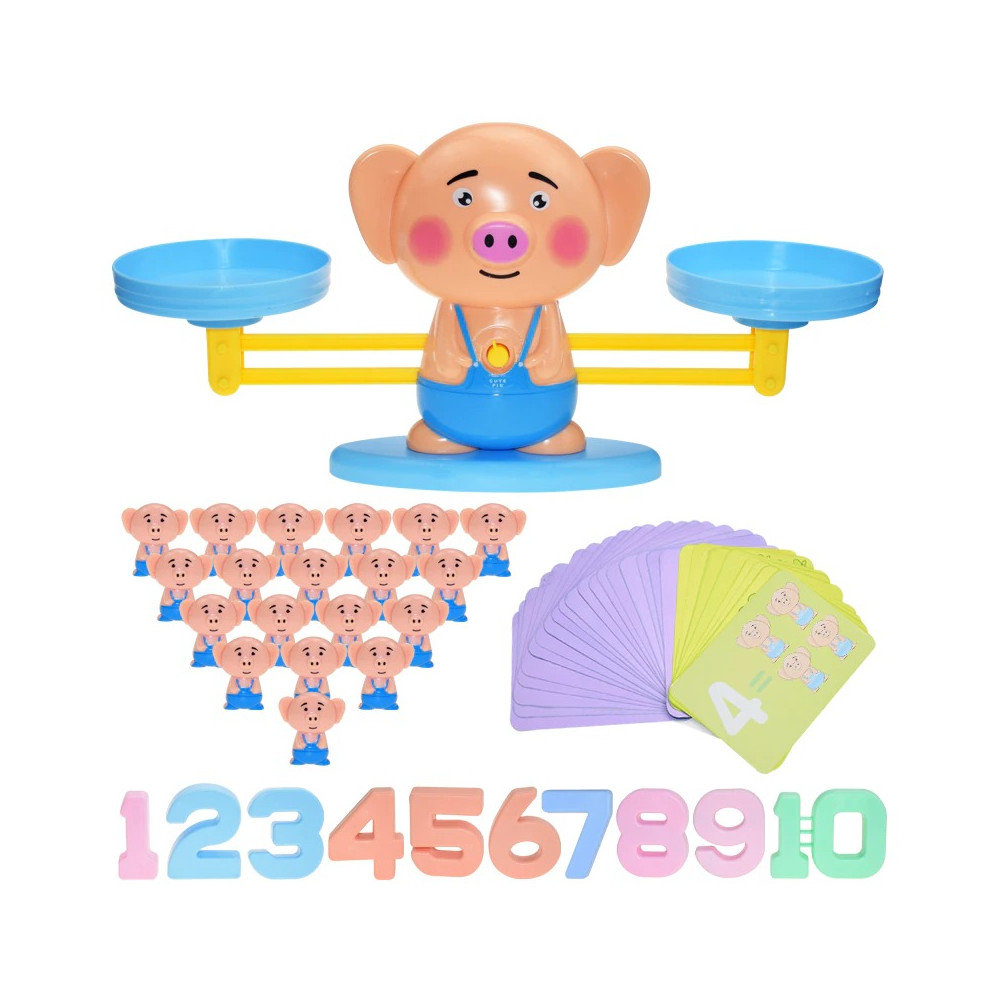 Игра за смятане, игра с цифри, детска везната - Image 14
