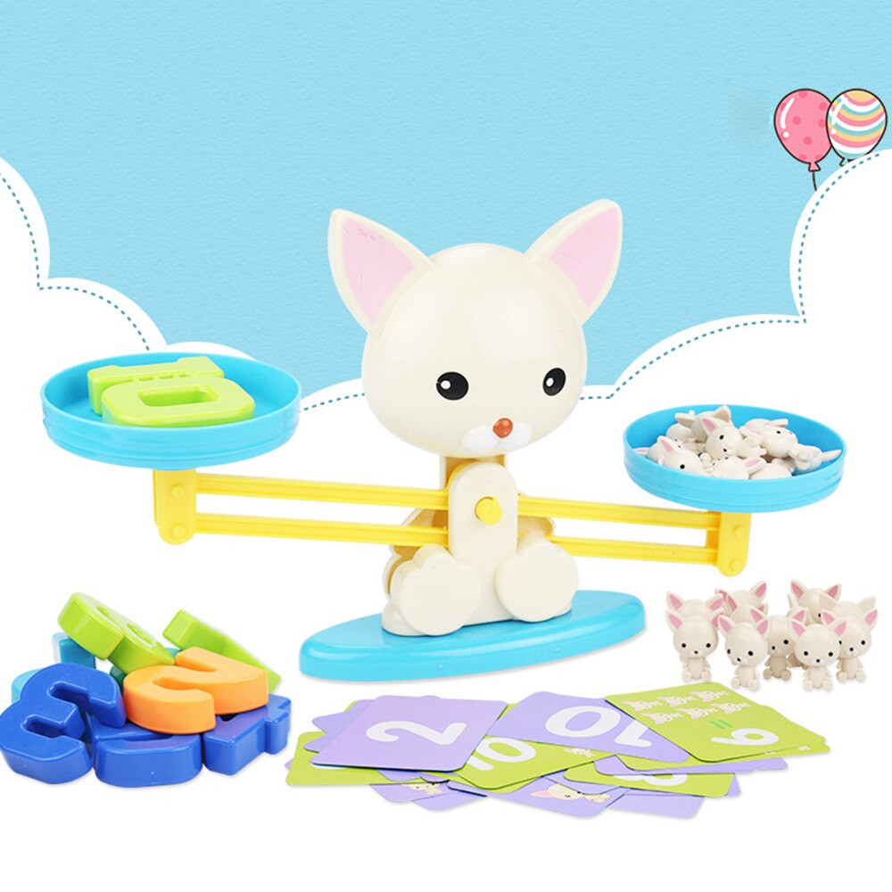 Игра за смятане, игра с цифри, детска везната - Image 15