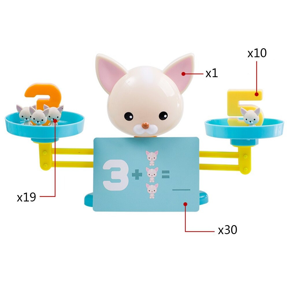 Игра за смятане, игра с цифри, детска везната - Image 16