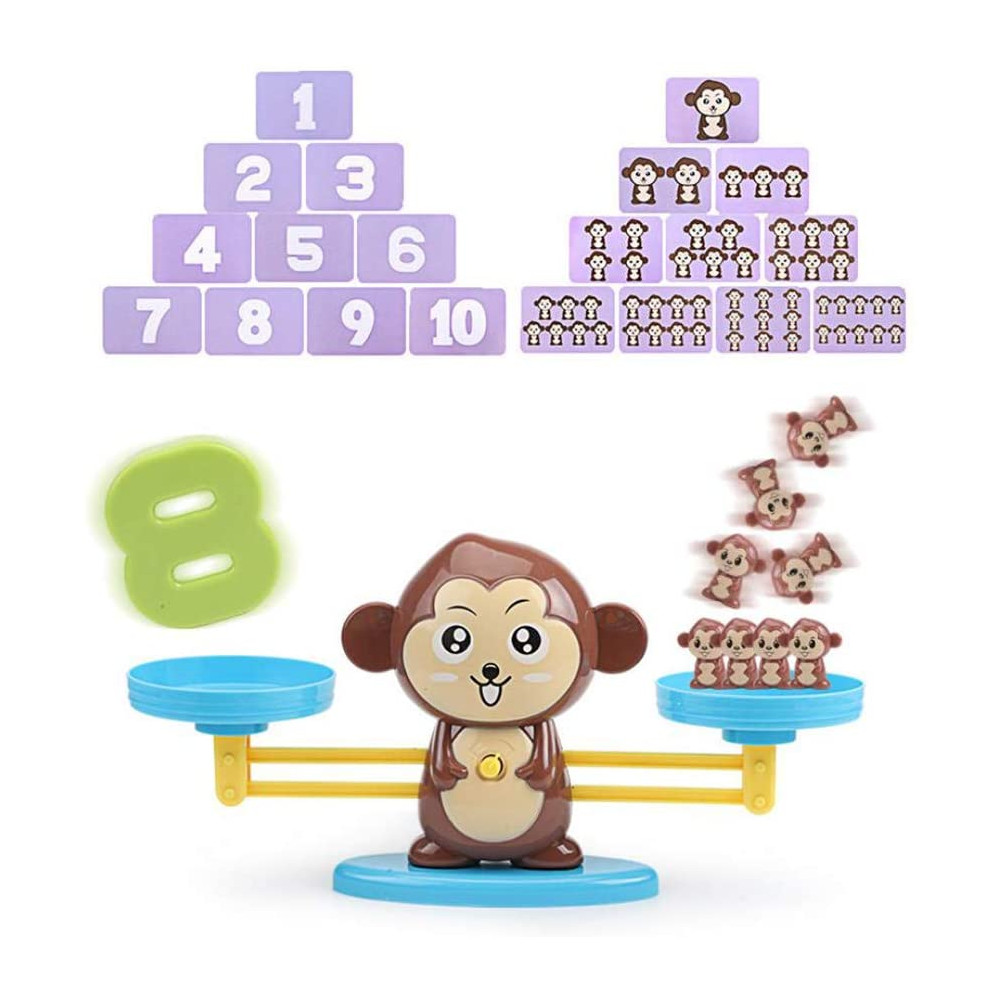 Игра за смятане, игра с цифри, детска везната - Image 20