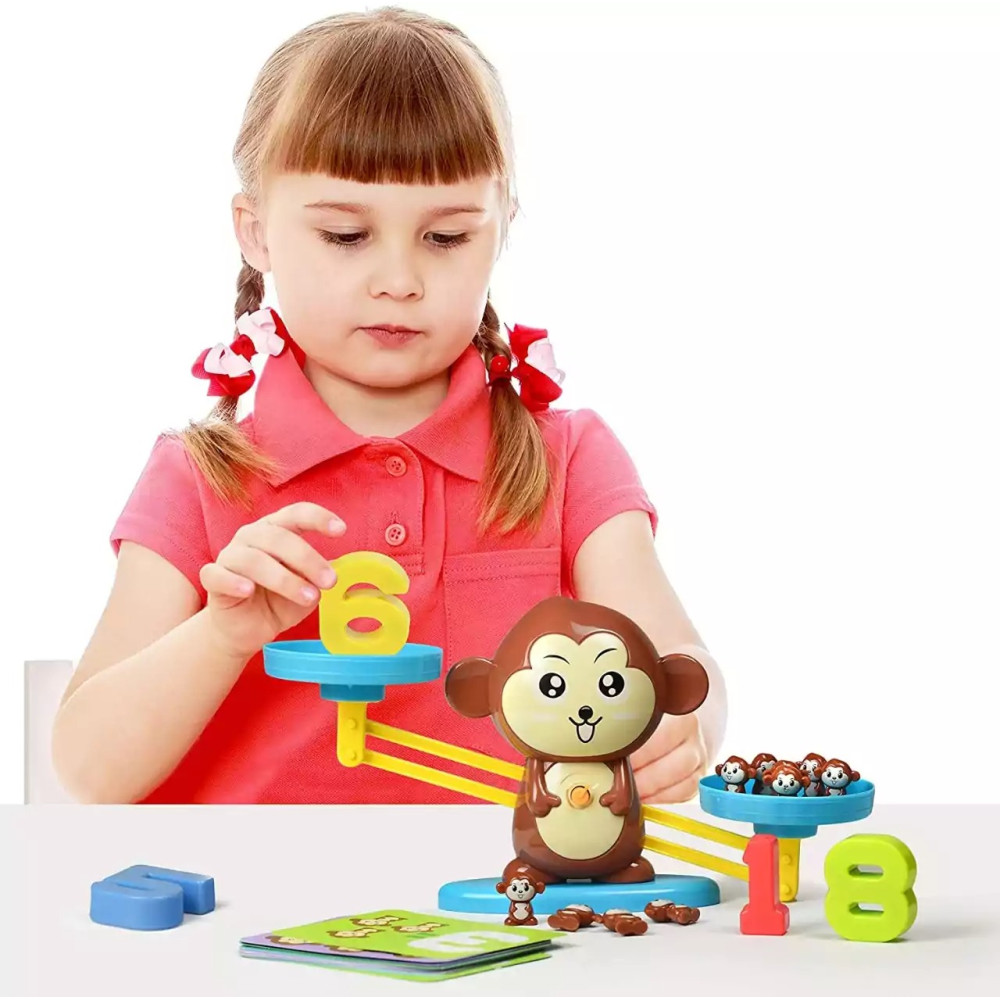 Игра за смятане, игра с цифри, детска везната - Image 4