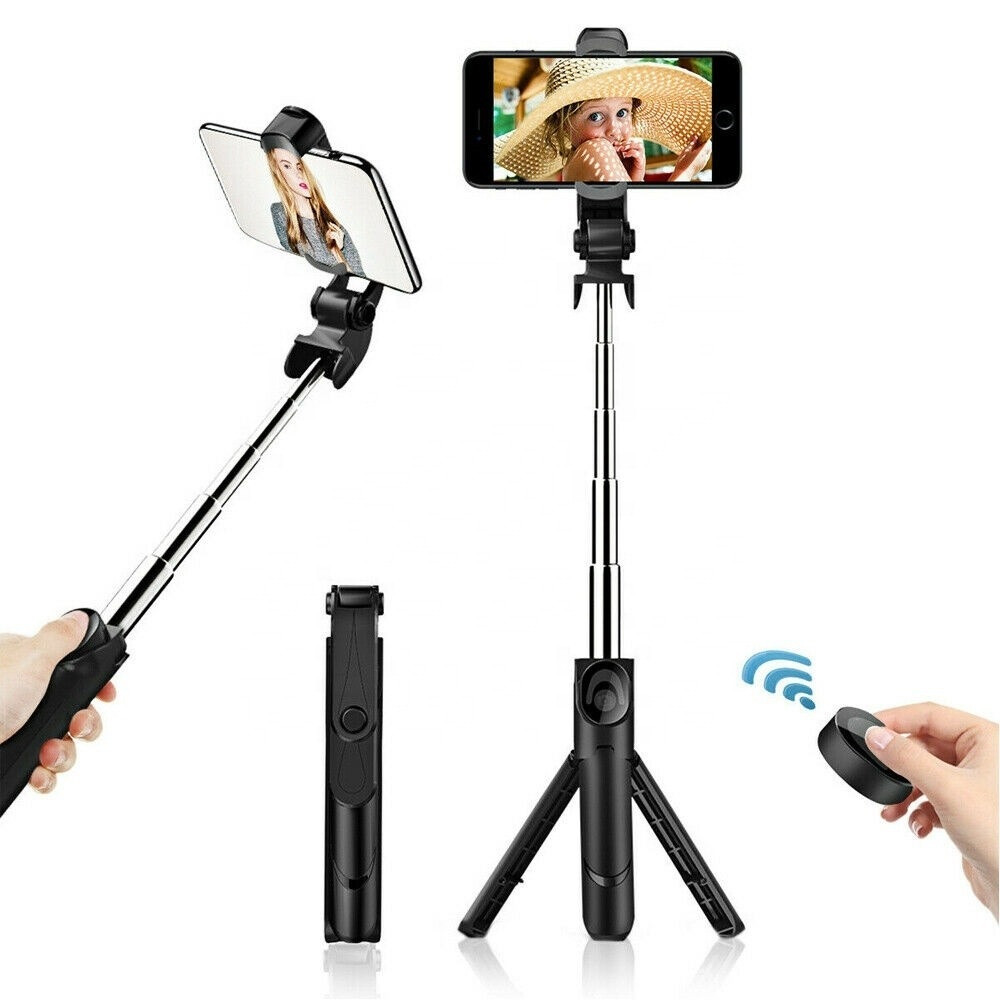 Безжичен блутут селфи стик, Трипод, Монопод, и Bluetooth дистанционно - Image 17