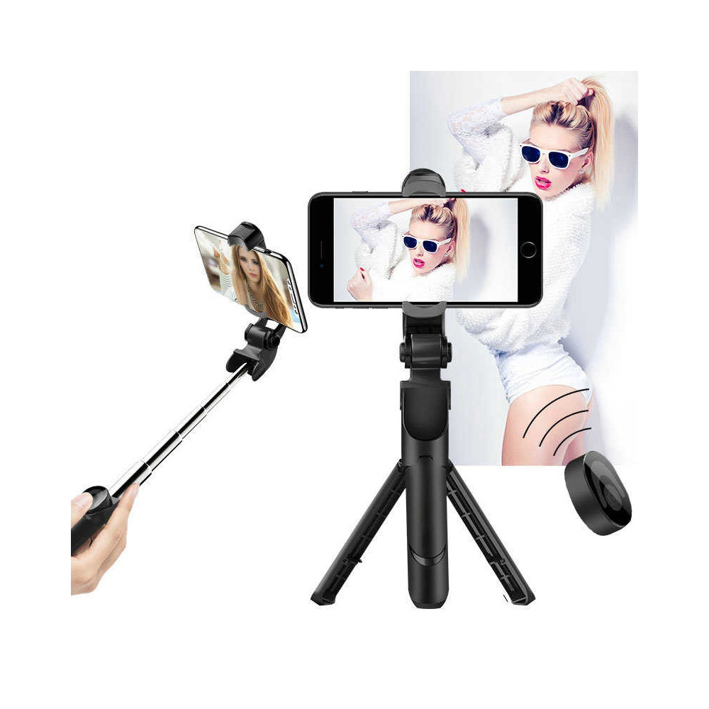 Безжичен блутут селфи стик, Трипод, Монопод, и Bluetooth дистанционно - Image 10