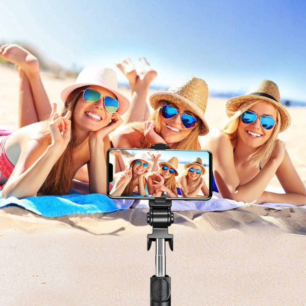 Безжичен блутут селфи стик, Трипод, Монопод, и Bluetooth дистанционно - Image 7