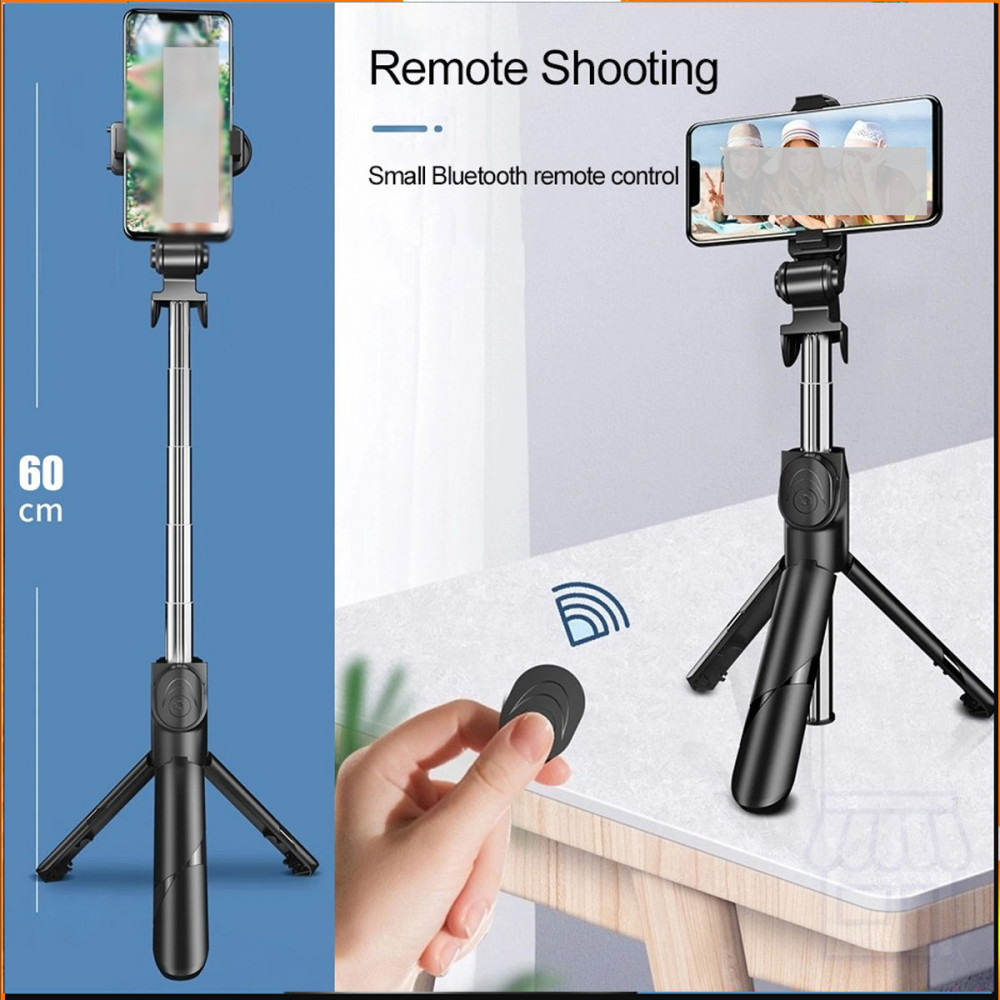 Безжичен блутут селфи стик, Трипод, Монопод, и Bluetooth дистанционно - Image 4