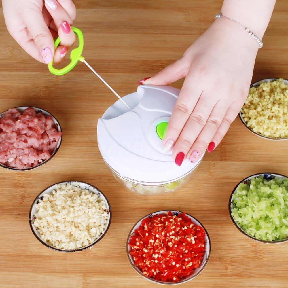 Nicer Dicer Plus Speedy Chopper - Ръчен чопър за плодове и зеленчуци - Image 5